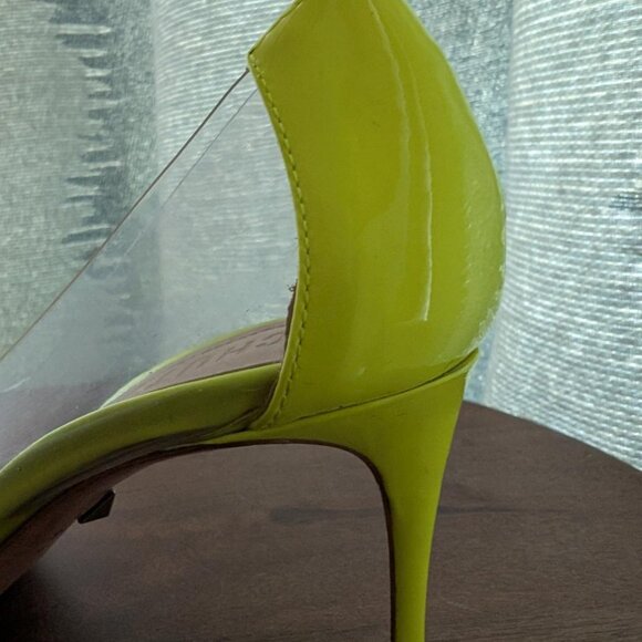 Schutz Chartreuse Heels - Picture 4 of 4